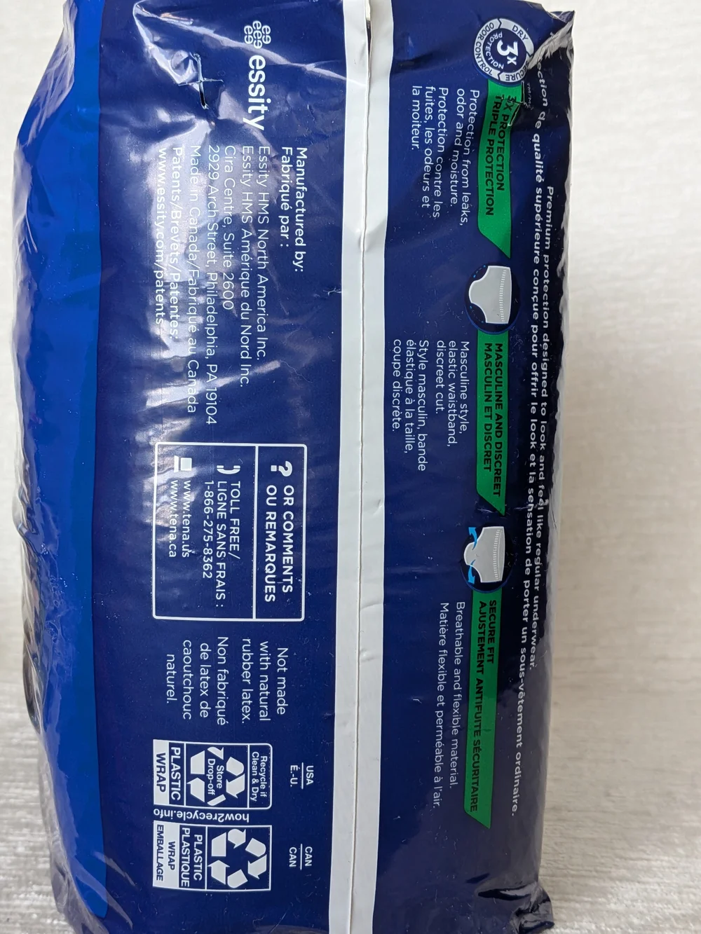 TENA Men Protective Underwear L/XL 44